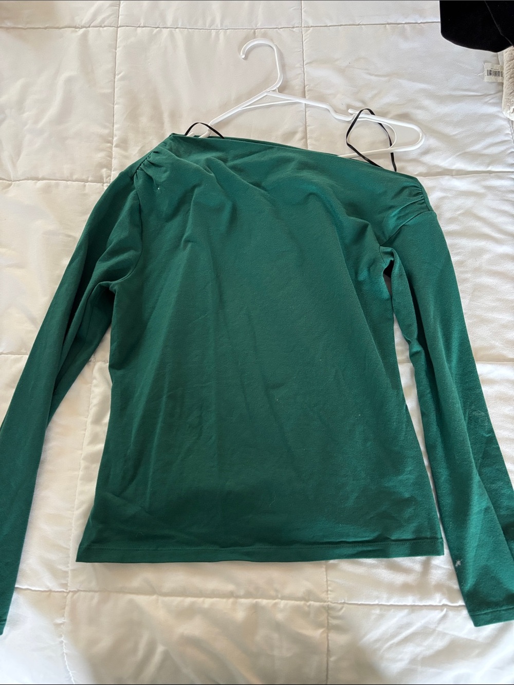 GAP Women's Emerald Green Long Sleeve Top